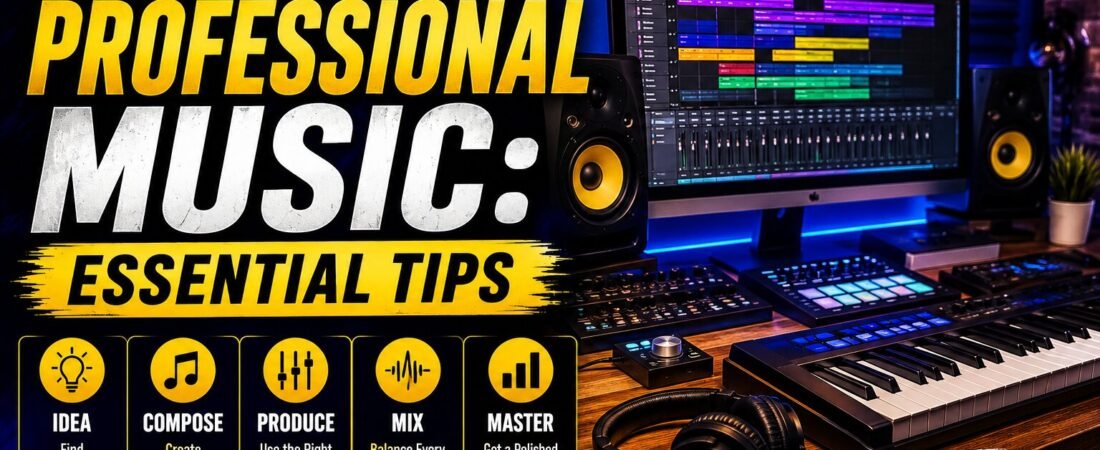Creating Professional Music: Essential Tips